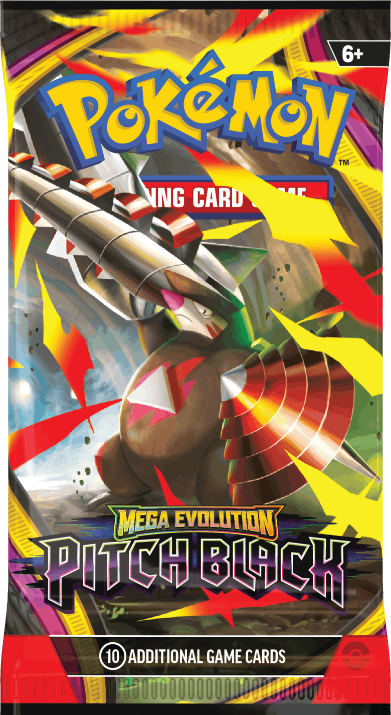 Pokémon Mega Evolution – Pitch Black, englisches Boosterpack mit Mega Excadrill
